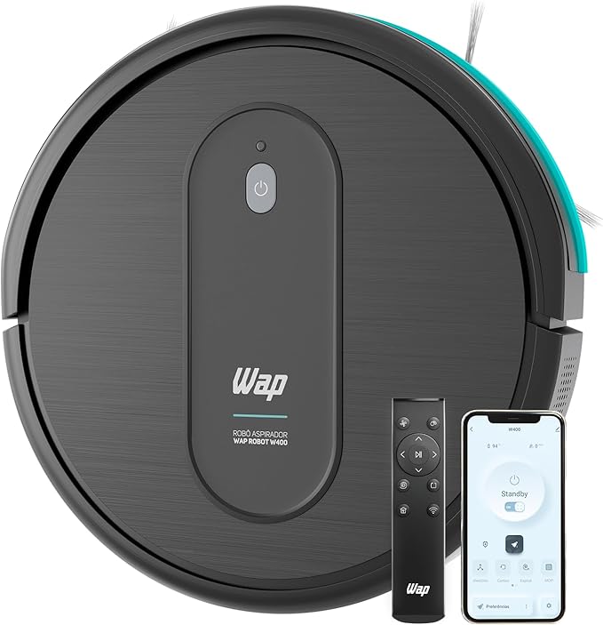 WAP Aspirador de Pó Robô ROBOT W400 3 em 1